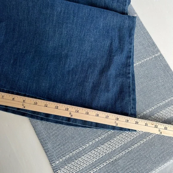 Pilcro/Anthropologie VERY Wide Leg Jeans Sz 31 - Picture 9 of 9